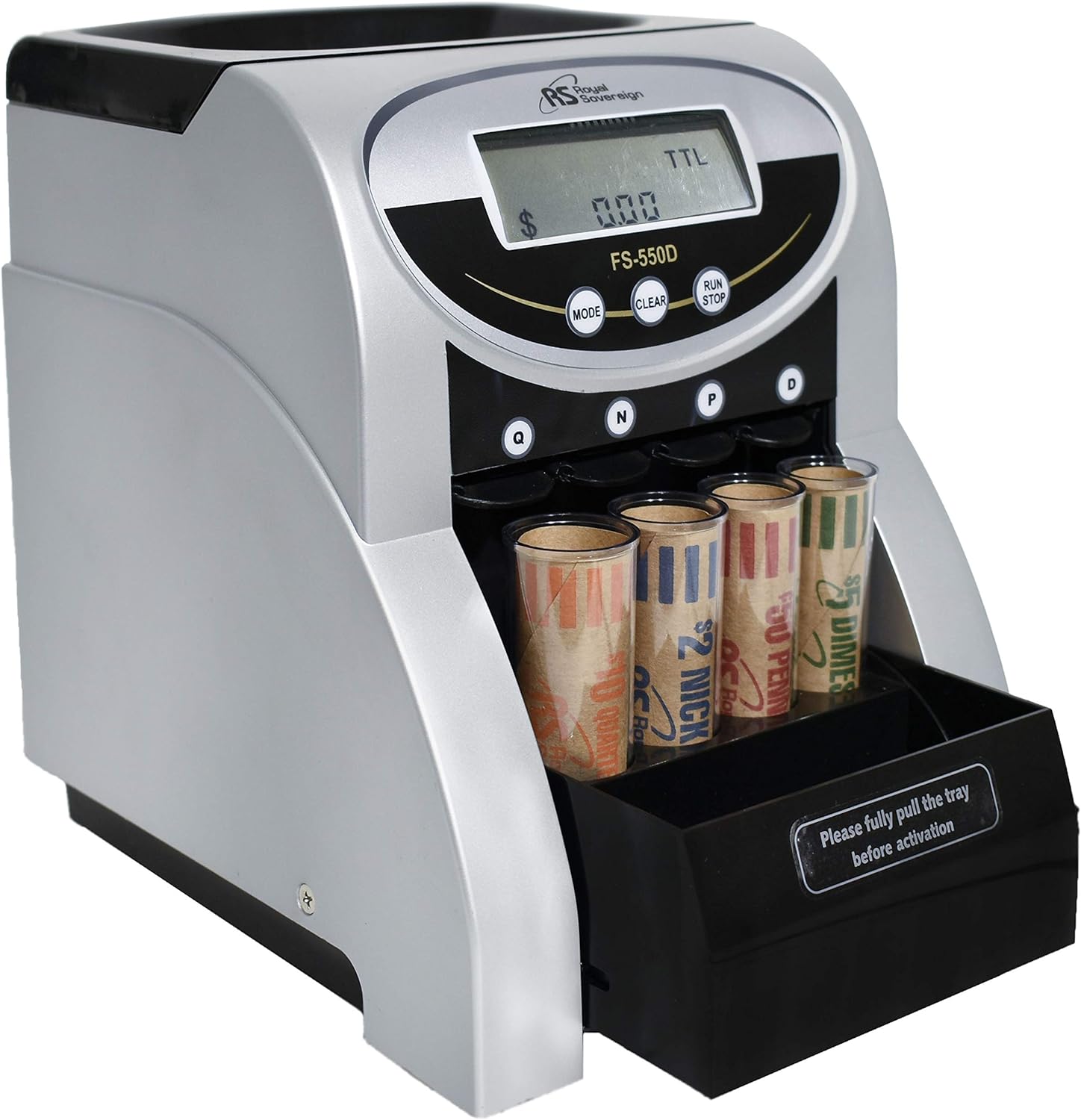 FS-550 - 1 Row Digital Electric Coin Sorter