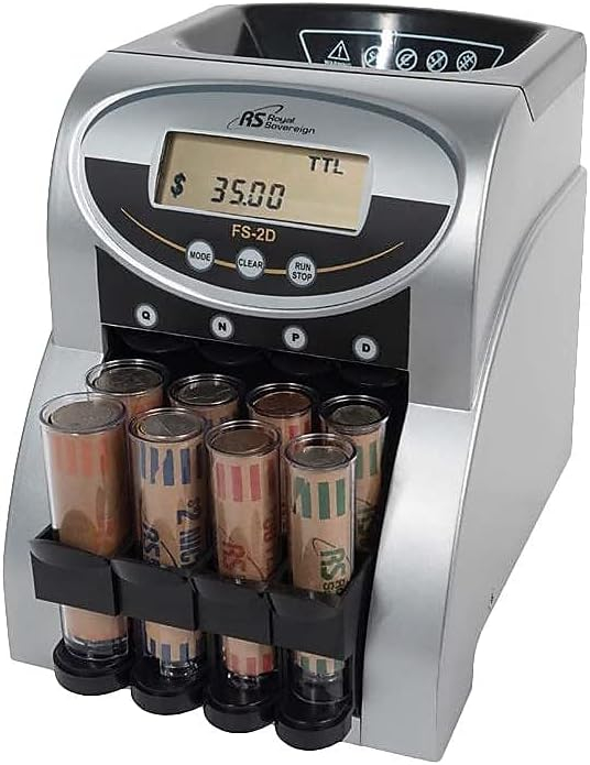 FS-2D - 2 Rows Digital Electric Coin Sorter