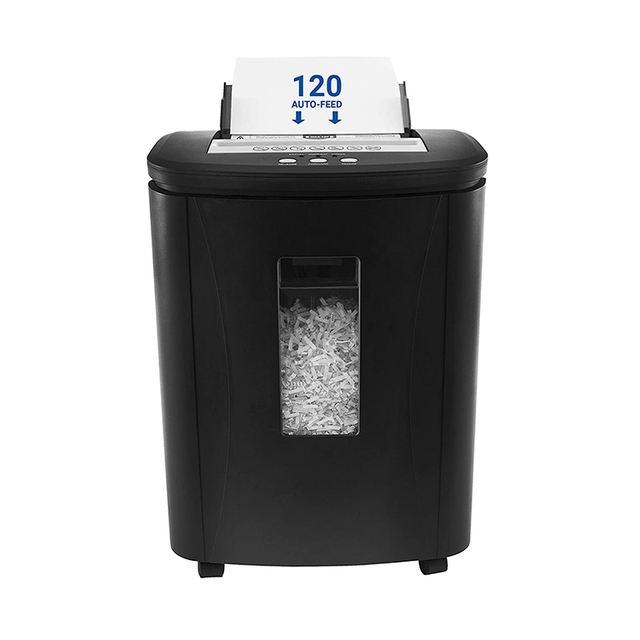 120 Sheets Auto Feed Paper Shredder